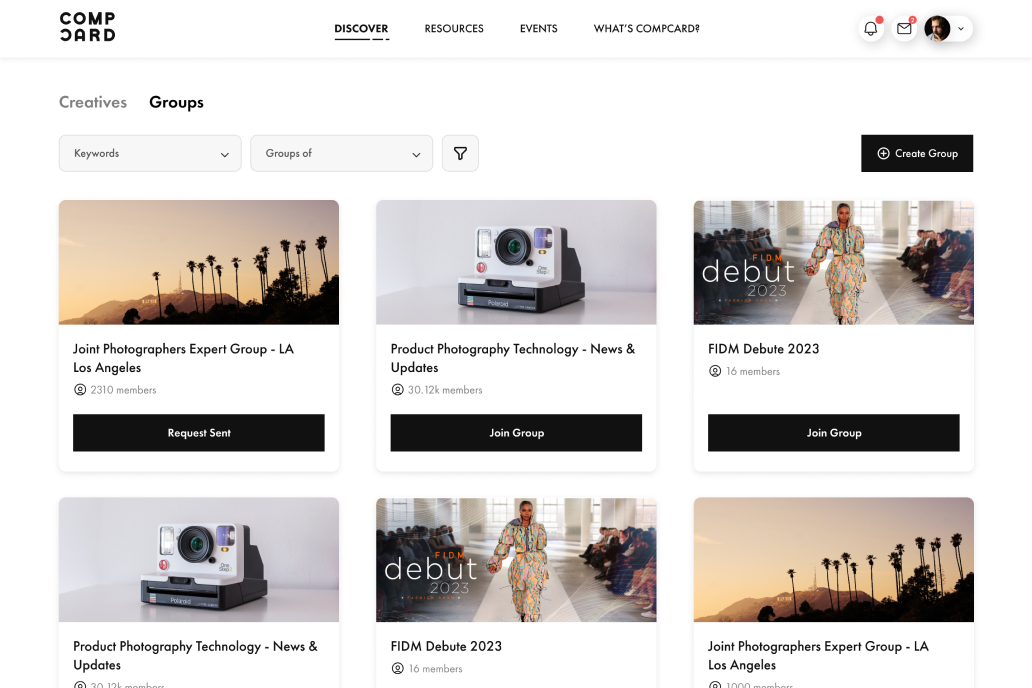 Compcard – The Social Hub for Models in Photography