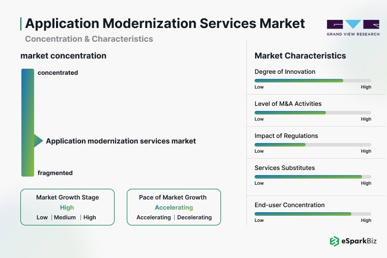 Application Modernization Services Market Concentration